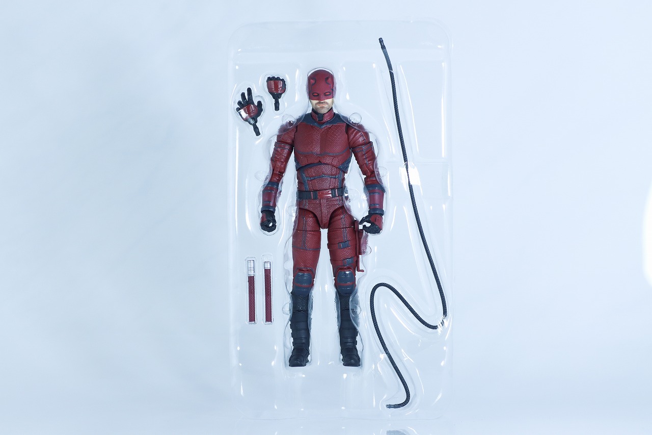 マーベルレジェンド　デアデビル（デアデビル：ボーン・アゲイン）　レビュー　パッケージ