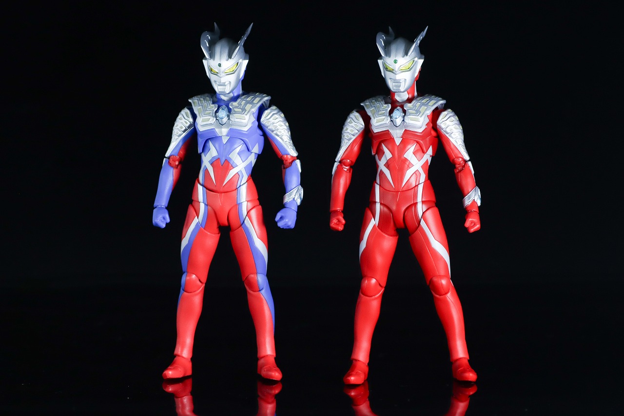 S.H.フィギュアーツ　ウルトラマンゼロ ワイルドバースト　レビュー　比較