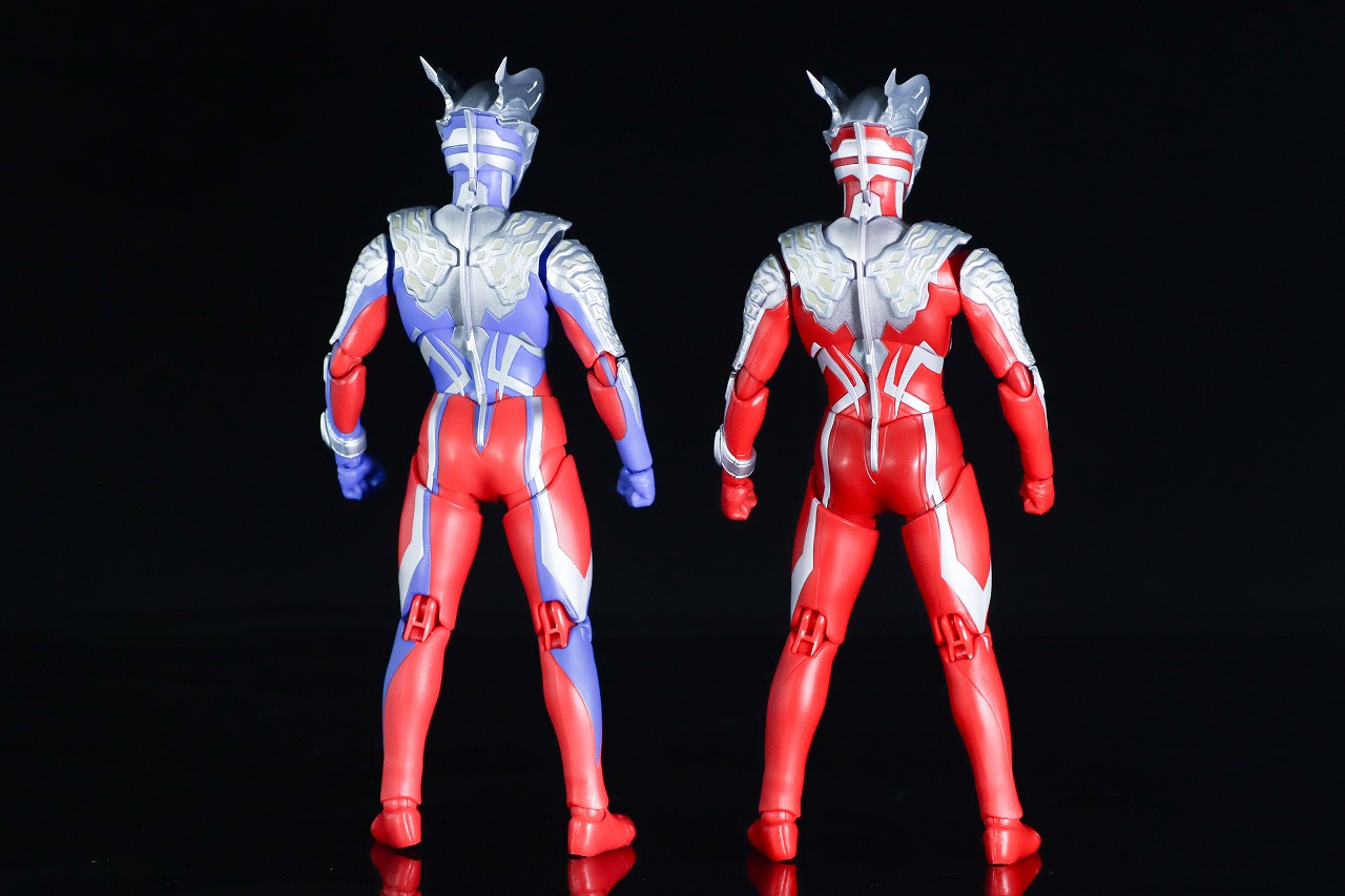 S.H.フィギュアーツ　ウルトラマンゼロ ワイルドバースト　レビュー　比較