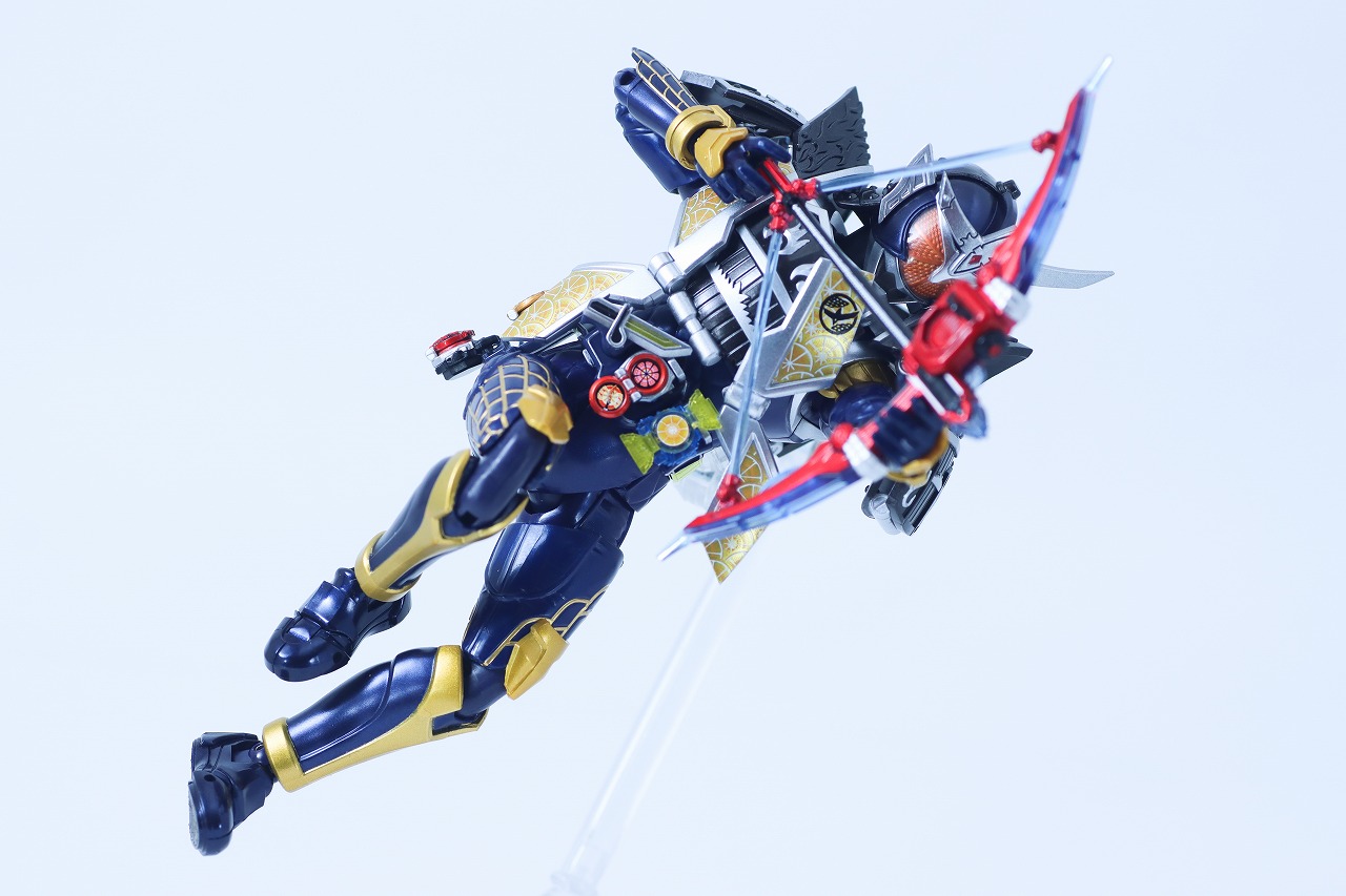 S.H.フィギュアーツ 真骨彫製法　仮面ライダー鎧武 ジンバーレモンアームズ　レビュー　アクション