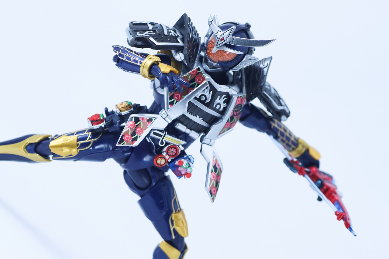 S.H.フィギュアーツ 真骨彫製法　仮面ライダー鎧武 ジンバーレモンアームズ　レビュー　アクション