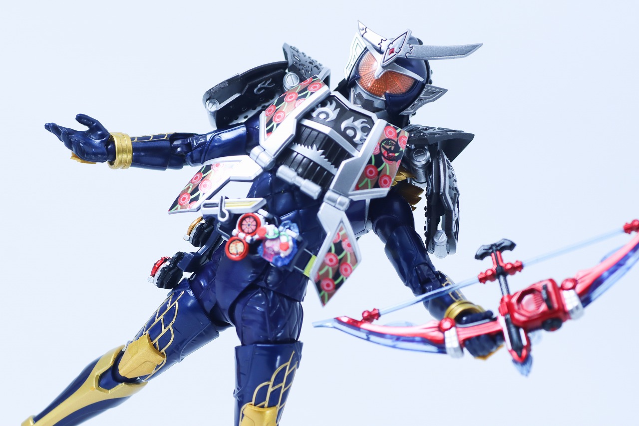 S.H.フィギュアーツ 真骨彫製法　仮面ライダー鎧武 ジンバーレモンアームズ　レビュー　アクション