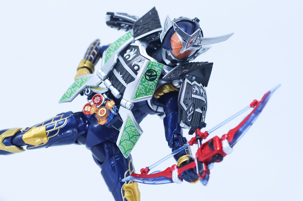 S.H.フィギュアーツ 真骨彫製法　仮面ライダー鎧武 ジンバーレモンアームズ　レビュー　アクション