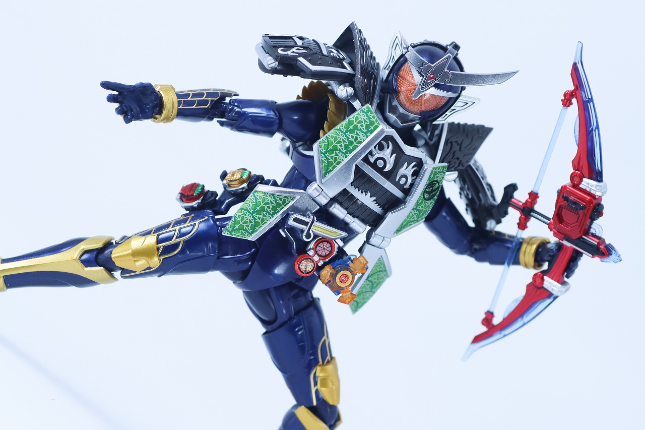 S.H.フィギュアーツ 真骨彫製法　仮面ライダー鎧武 ジンバーレモンアームズ　レビュー　アクション