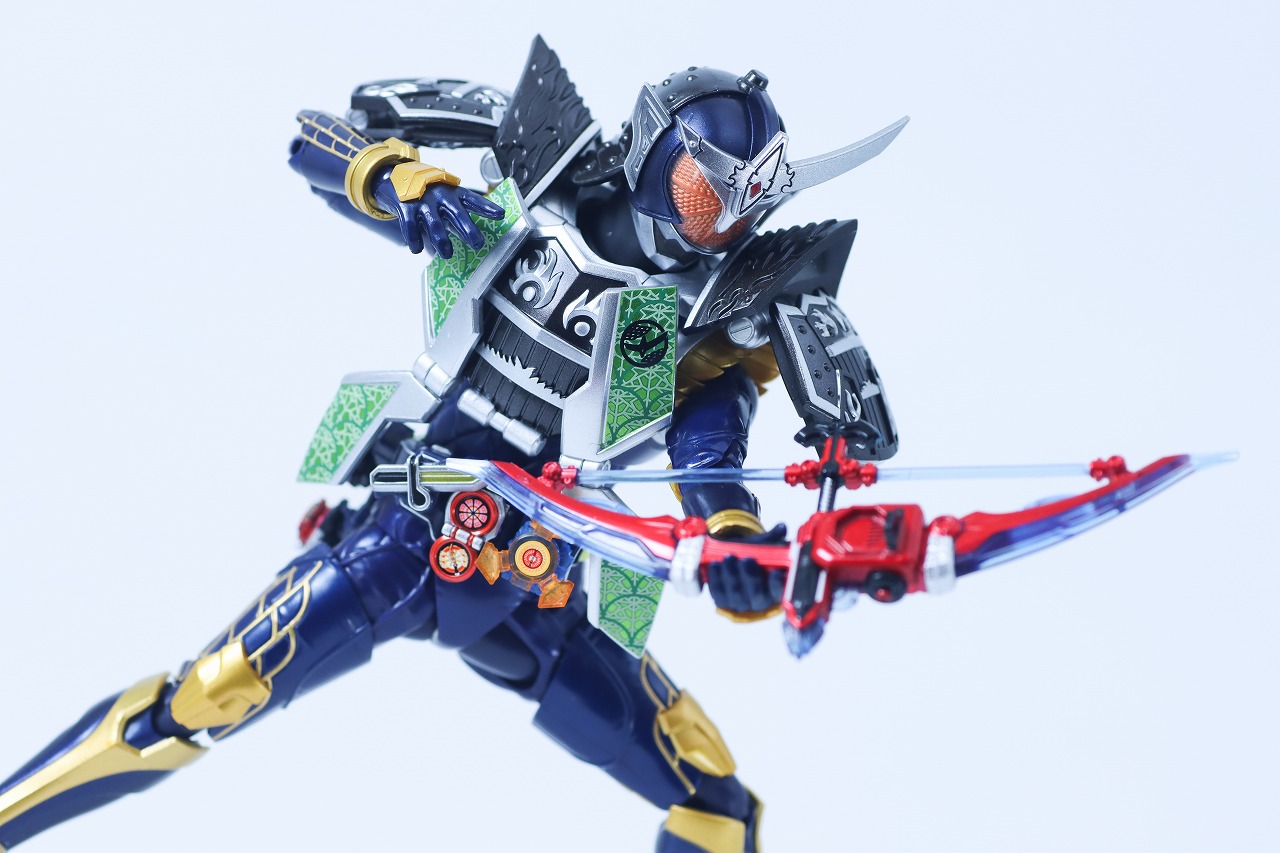 S.H.フィギュアーツ 真骨彫製法　仮面ライダー鎧武 ジンバーレモンアームズ　レビュー　アクション