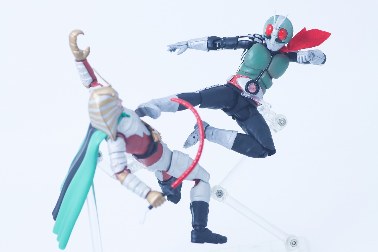 S.H.フィギュアーツ 真骨彫製法 仮面ライダー新1号 栄光の昭和ライダーエディション レビュー アクション