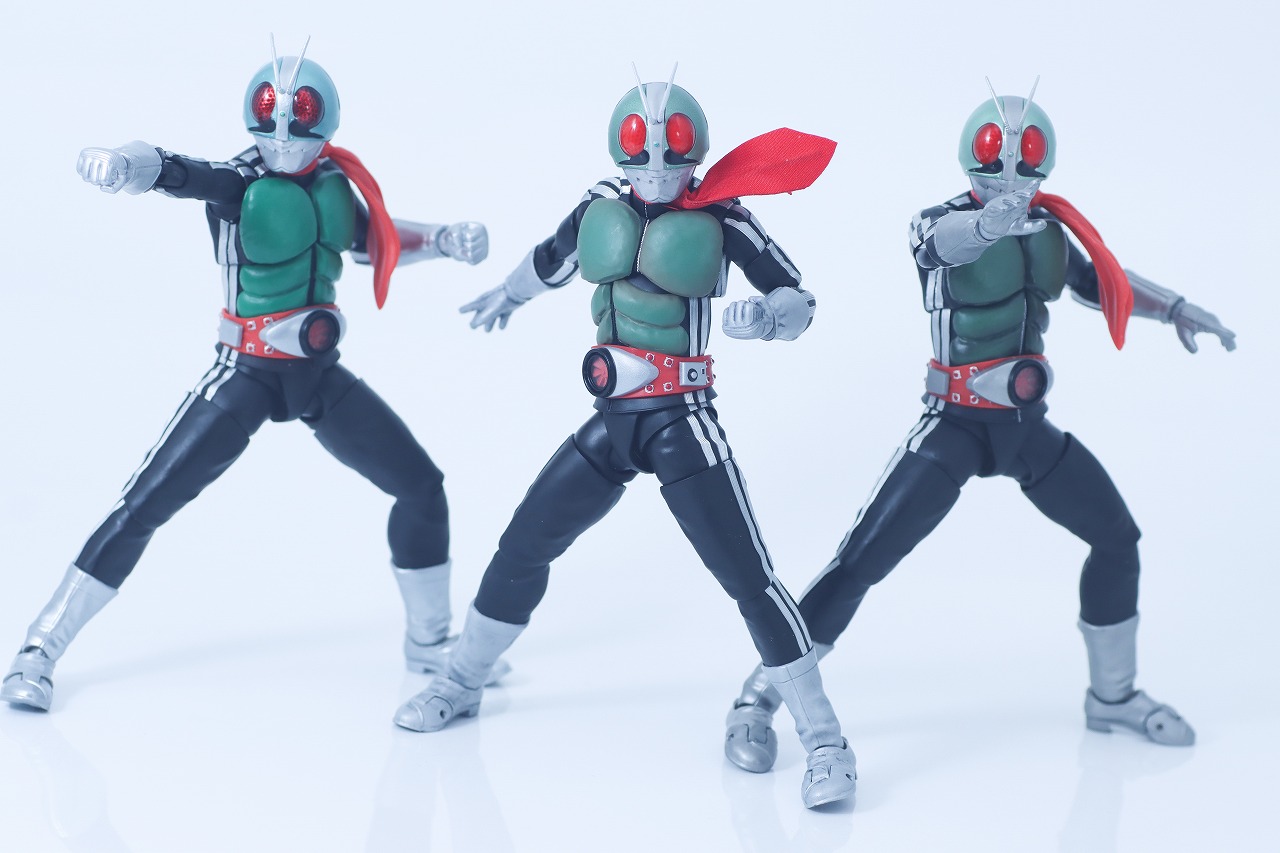 S.H.フィギュアーツ 真骨彫製法 仮面ライダー新1号 栄光の昭和ライダーエディション レビュー アクション