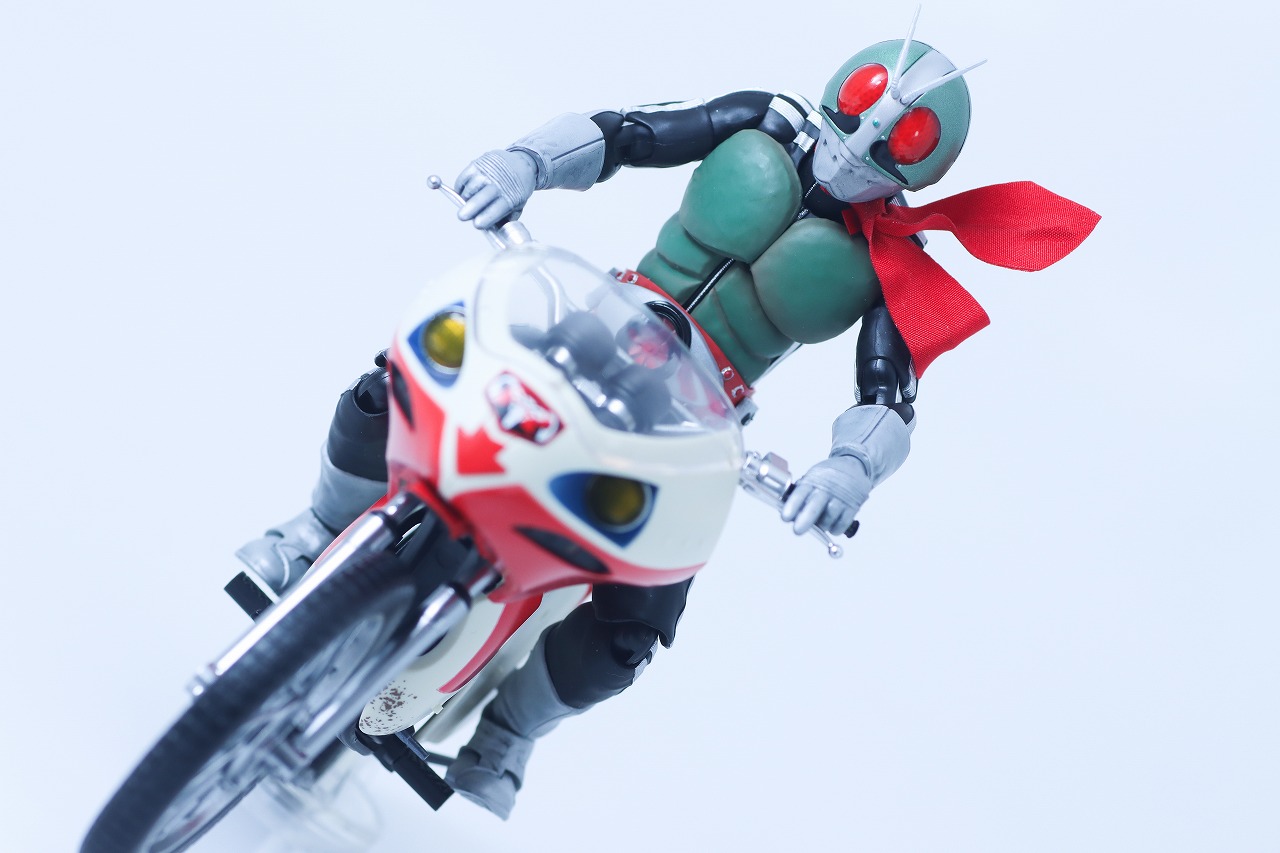 S.H.フィギュアーツ 新サイクロン号 栄光の昭和ライダーエディション レビュー アクション