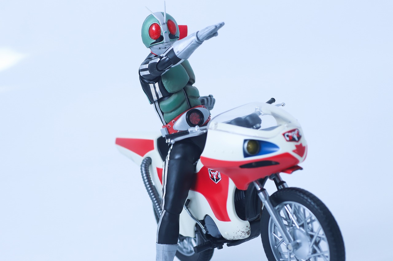 S.H.フィギュアーツ 新サイクロン号 栄光の昭和ライダーエディション レビュー アクション