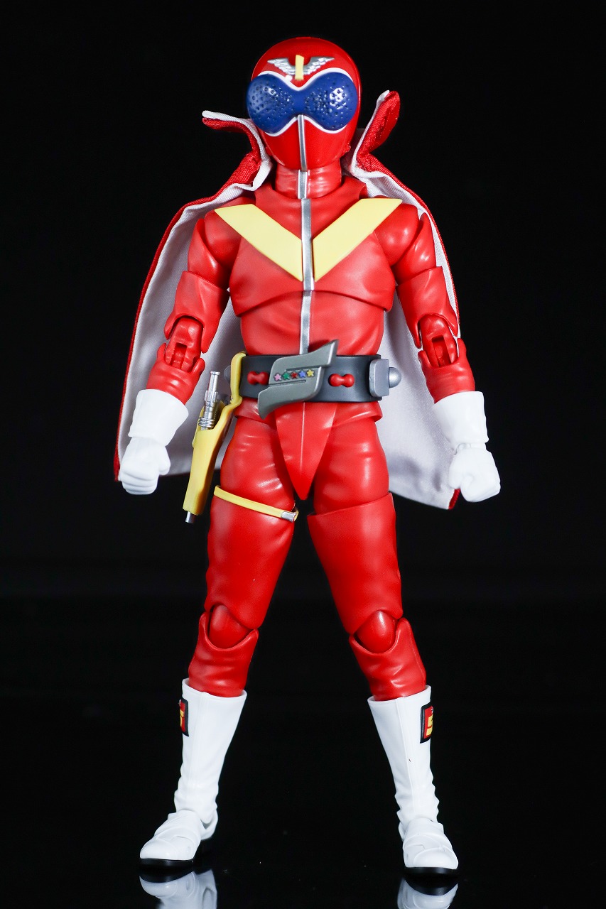 S.H.フィギュアーツ 真骨彫製法　アカレンジャー 50th Anniversary ver.　レビュー　本体