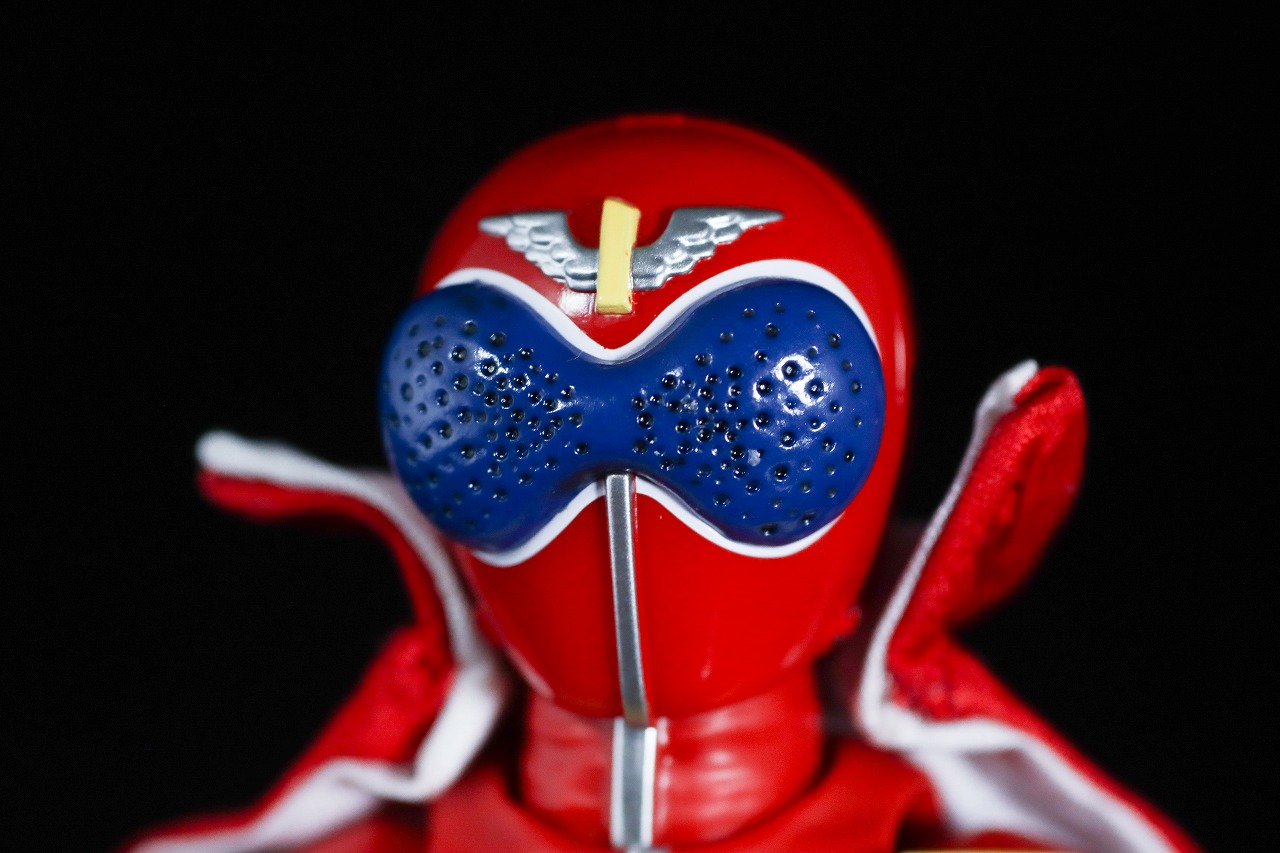 S.H.フィギュアーツ 真骨彫製法　アカレンジャー 50th Anniversary ver.　レビュー　本体