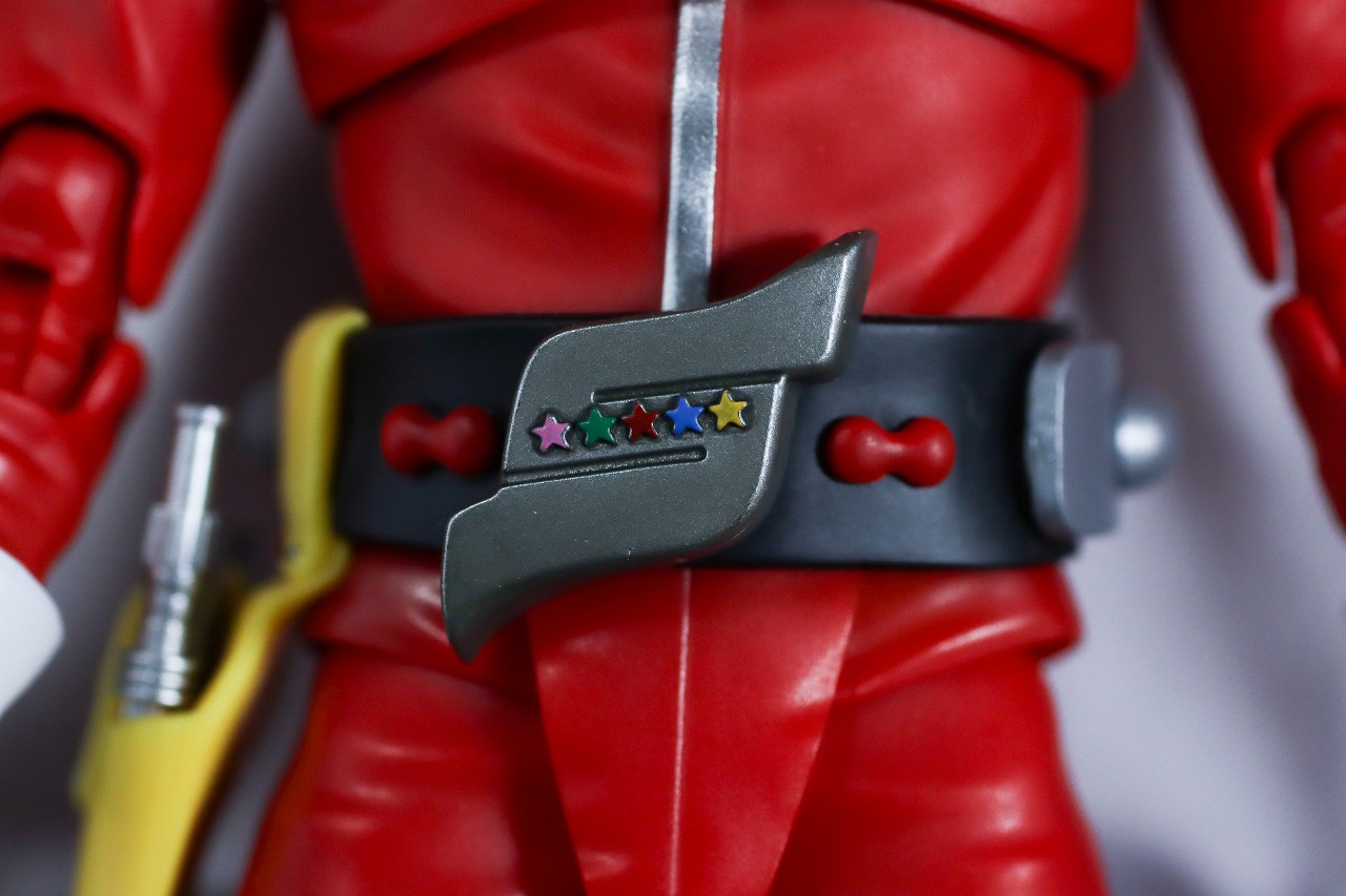 S.H.フィギュアーツ 真骨彫製法　アカレンジャー 50th Anniversary ver.　レビュー　本体