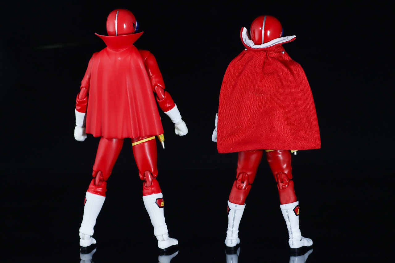 S.H.フィギュアーツ 真骨彫製法　アカレンジャー 50th Anniversary ver.　レビュー　比較　2014年版