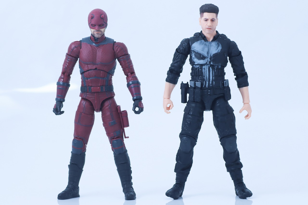 マーベルレジェンド　パニッシャー（デアデビル：ボーン・アゲイン）　レビュー　比較　デアデビル