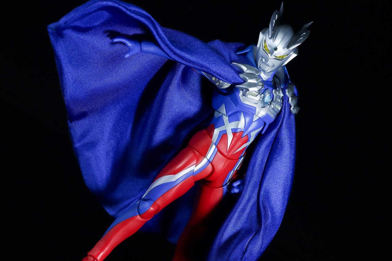 S.H.フィギュアーツ　ウルトラゼロマント（ウルトラマン ニュージェネレーション スターズver.）　レビュー　アクション