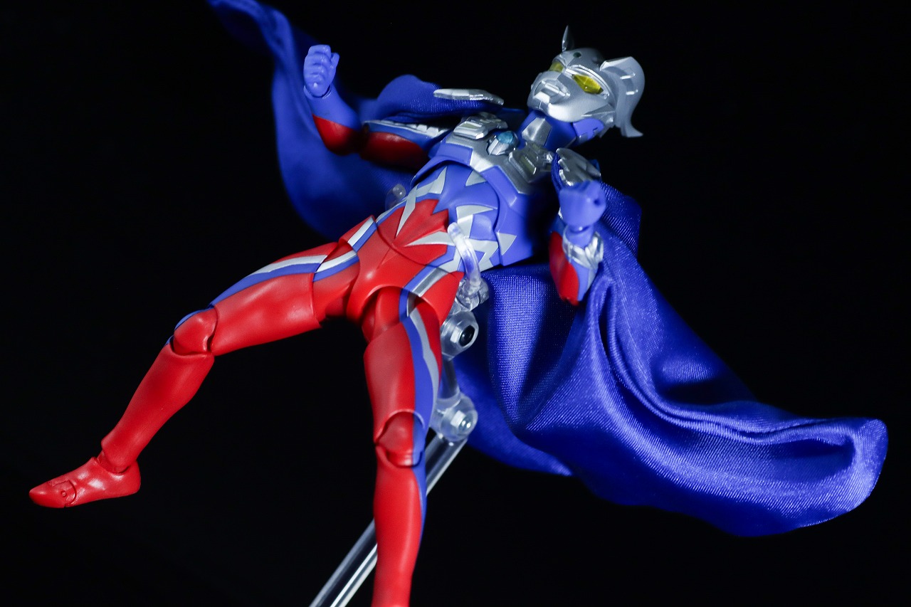 S.H.フィギュアーツ　ウルトラゼロマント（ウルトラマン ニュージェネレーション スターズver.）　レビュー　アクション