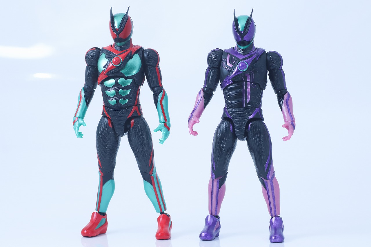 仮面ライダーアクションフィギュア 　仮面ライダーゼッツ パラダイムワンダー　レビュー　本体　フィジカムインパクト　比較