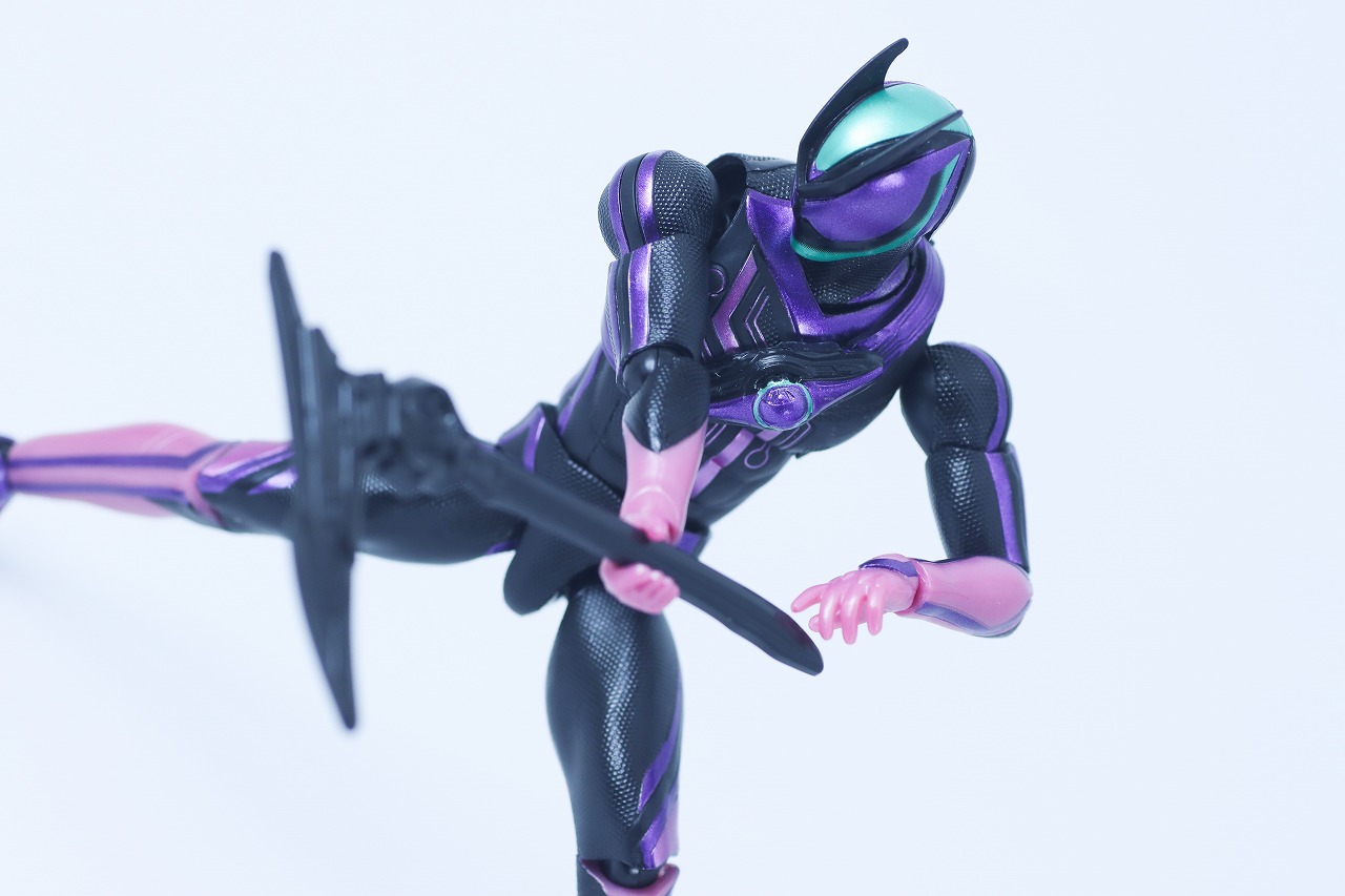 仮面ライダーアクションフィギュア 　仮面ライダーゼッツ パラダイムワンダー　レビュー　アクション