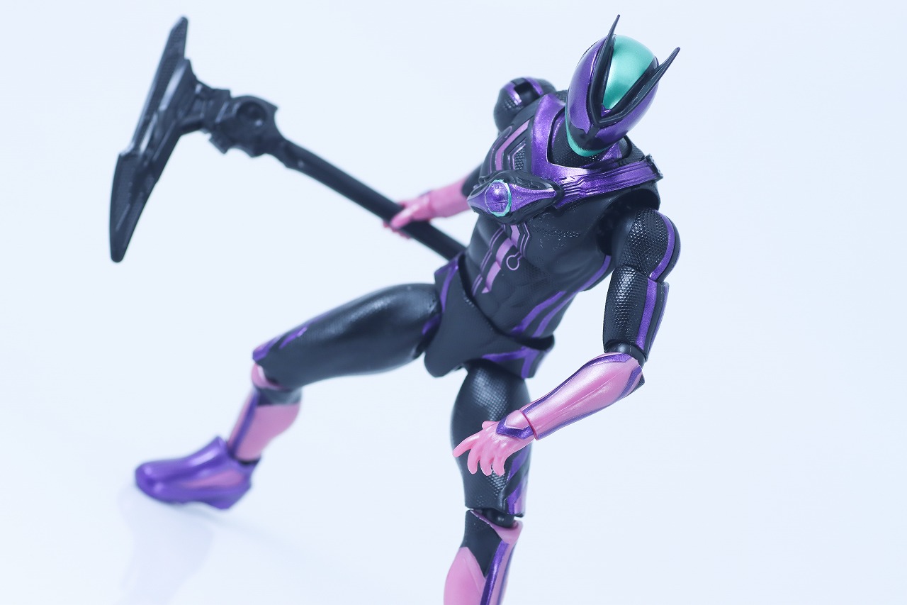 仮面ライダーアクションフィギュア 　仮面ライダーゼッツ パラダイムワンダー　レビュー　アクション