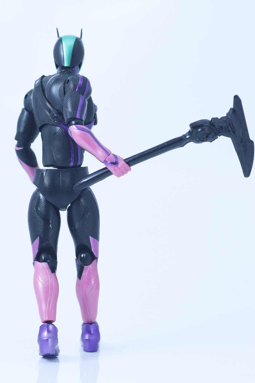 仮面ライダーアクションフィギュア 　仮面ライダーゼッツ パラダイムワンダー　レビュー　本体