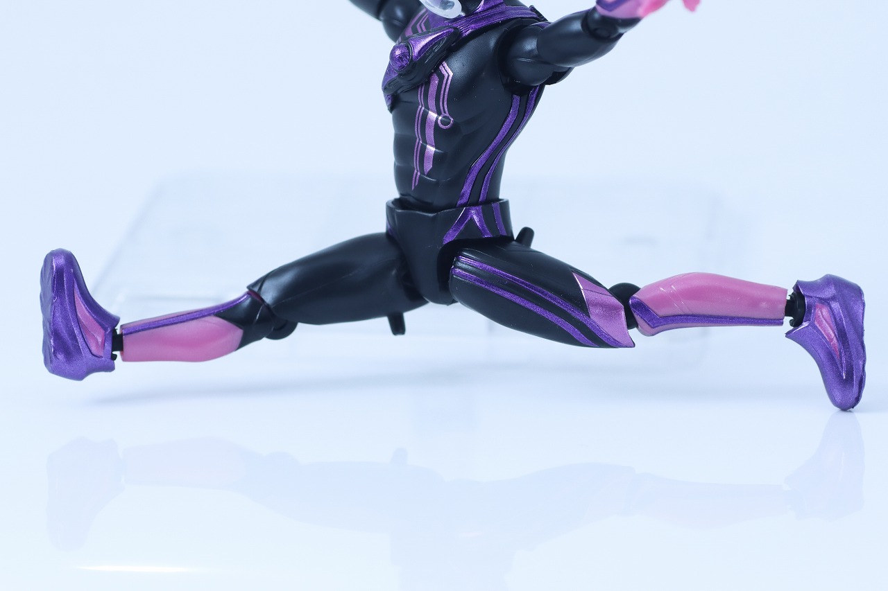 仮面ライダーアクションフィギュア カプセムチェンジコレクション　仮面ライダーゼッツ パラダイムセット　レビュー　可動範囲