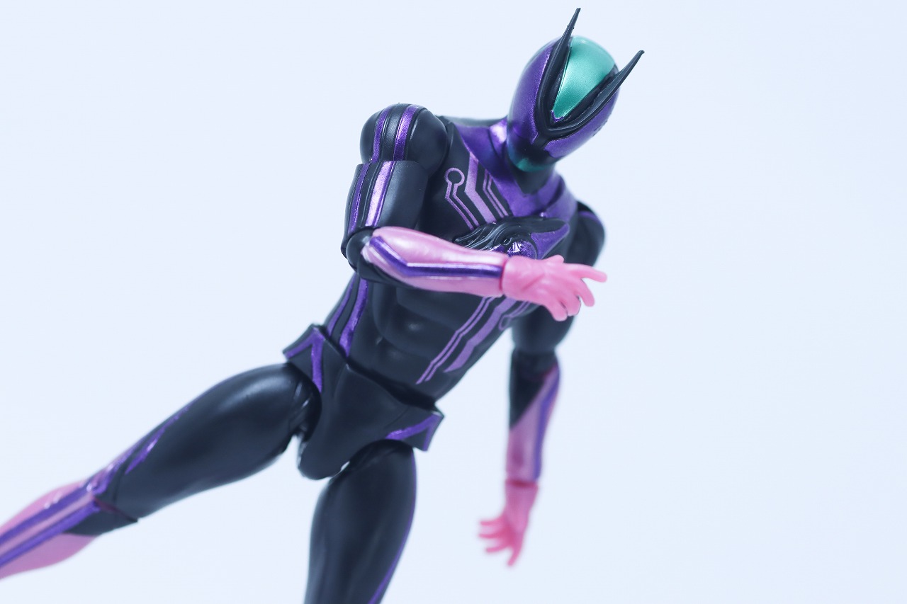 仮面ライダーアクションフィギュア カプセムチェンジコレクション　仮面ライダーゼッツ パラダイムセット　レビュー　アクション