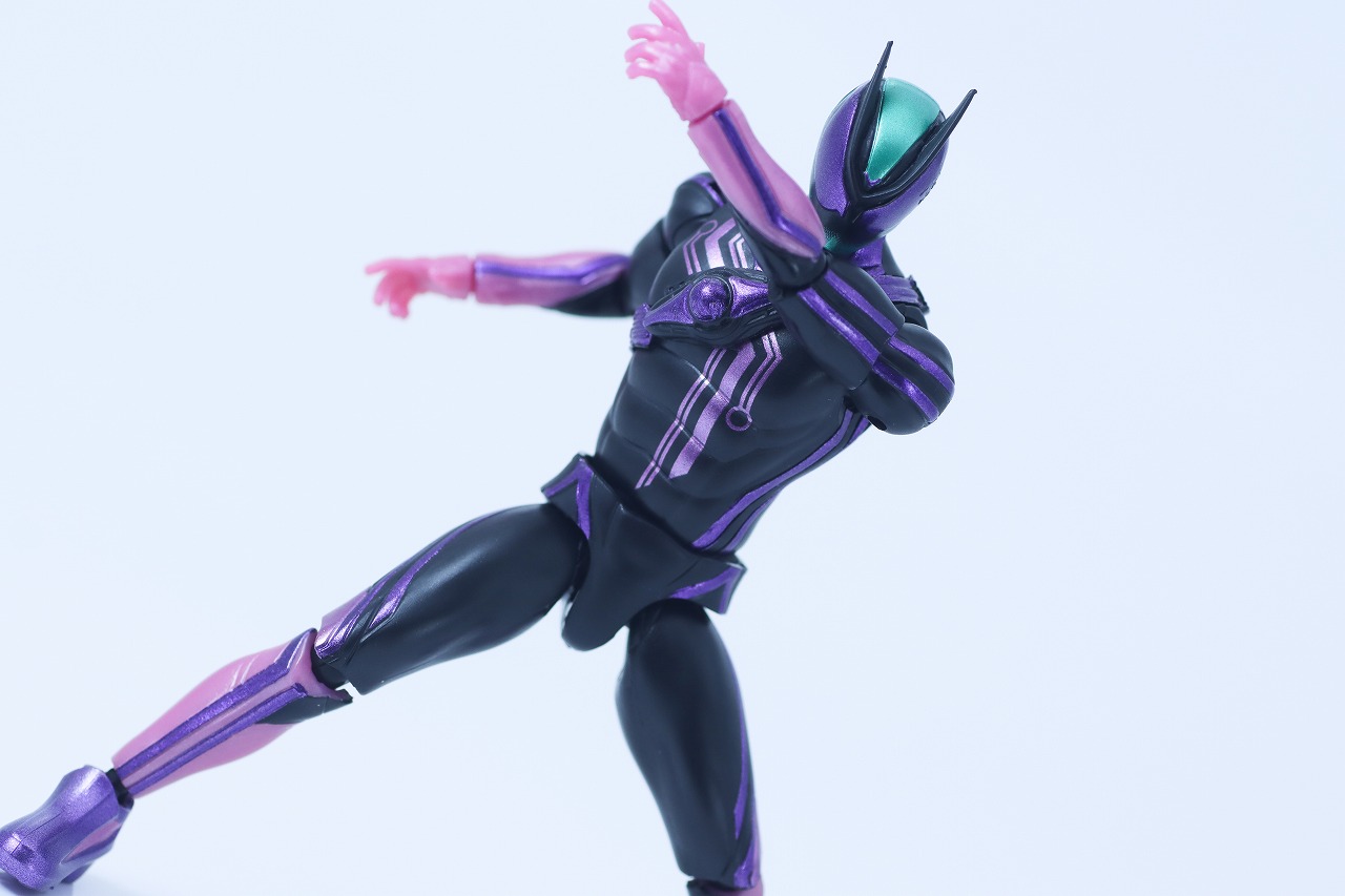 仮面ライダーアクションフィギュア カプセムチェンジコレクション　仮面ライダーゼッツ パラダイムセット　レビュー　アクション