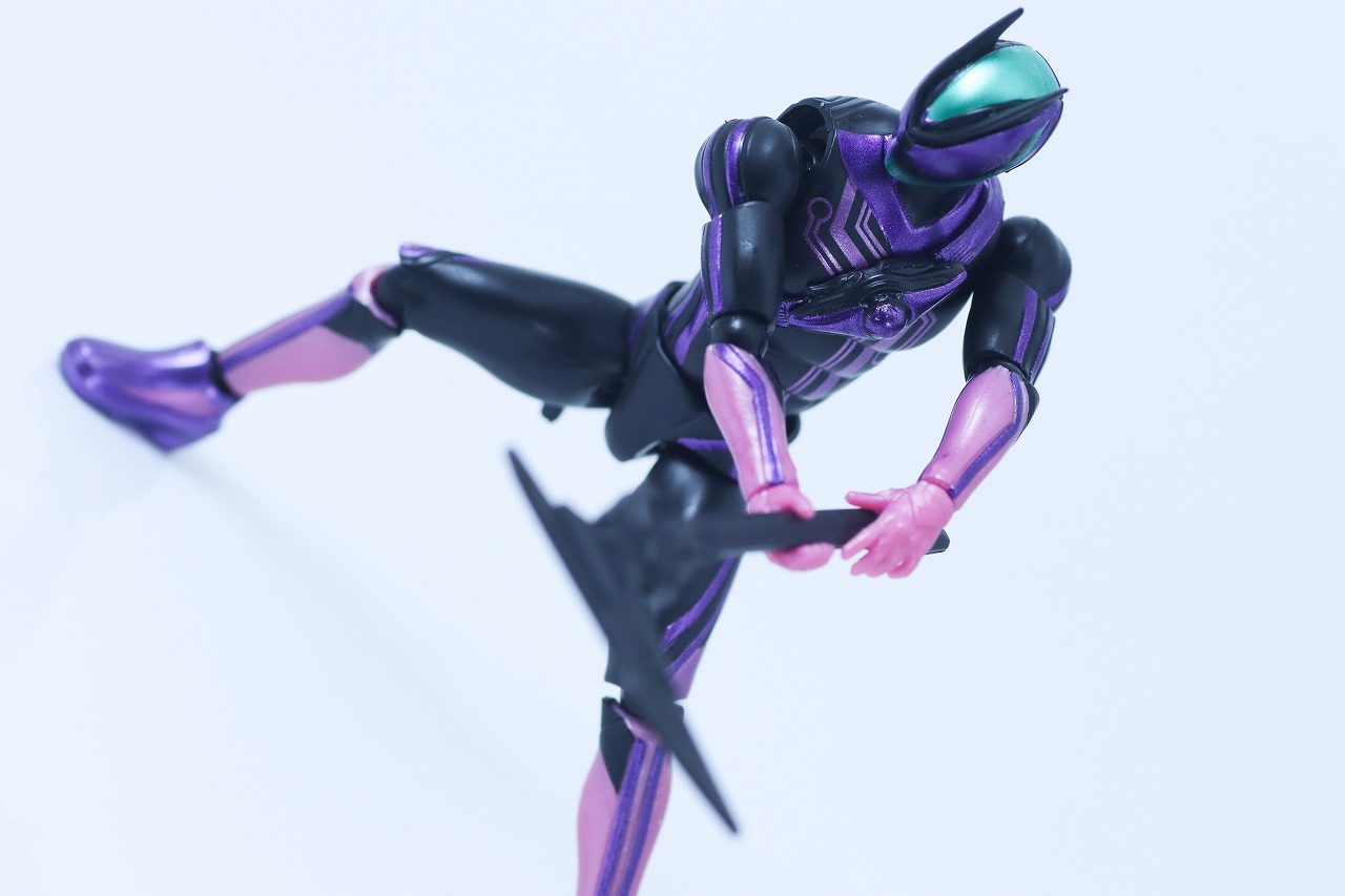 仮面ライダーアクションフィギュア カプセムチェンジコレクション　仮面ライダーゼッツ パラダイムセット　レビュー　アクション