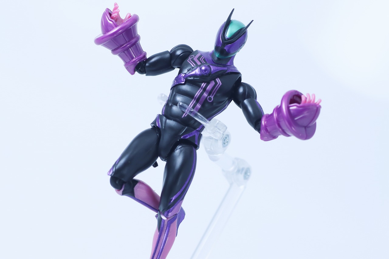 仮面ライダーアクションフィギュア カプセムチェンジコレクション　仮面ライダーゼッツ パラダイムセット　レビュー　アクション