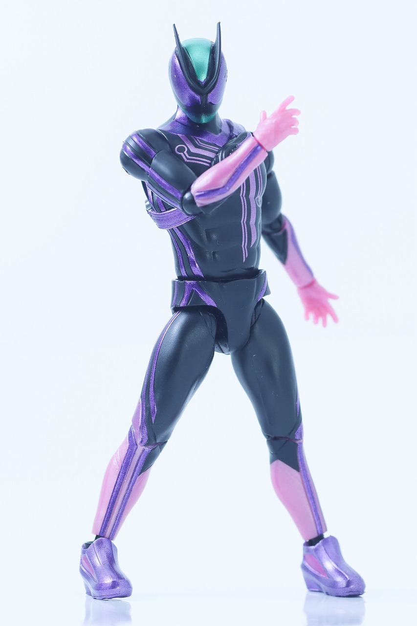 仮面ライダーアクションフィギュア カプセムチェンジコレクション　仮面ライダーゼッツ パラダイムセット　レビュー　本体