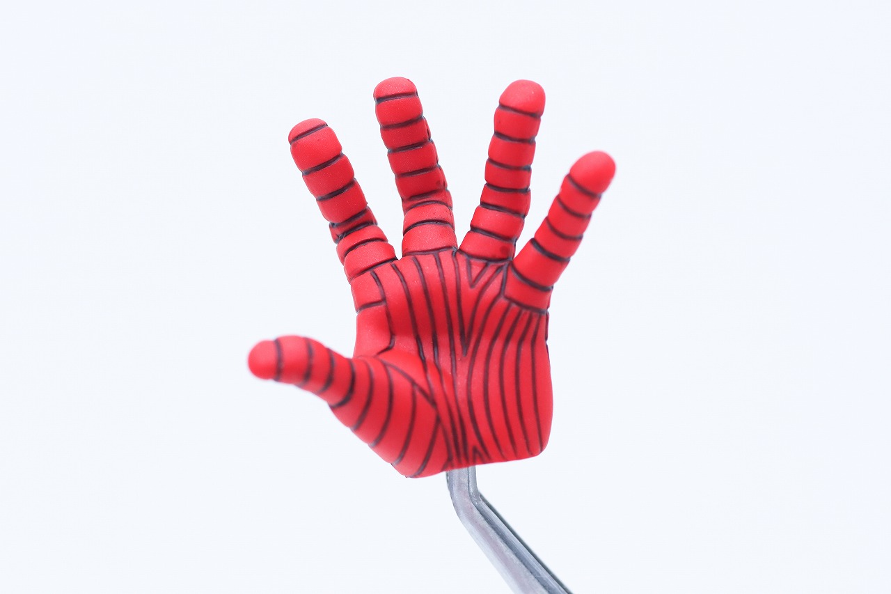 ホットトイズ　テレビ・マスターピース　東映版スパイダーマン　レビュー　付属品　手首