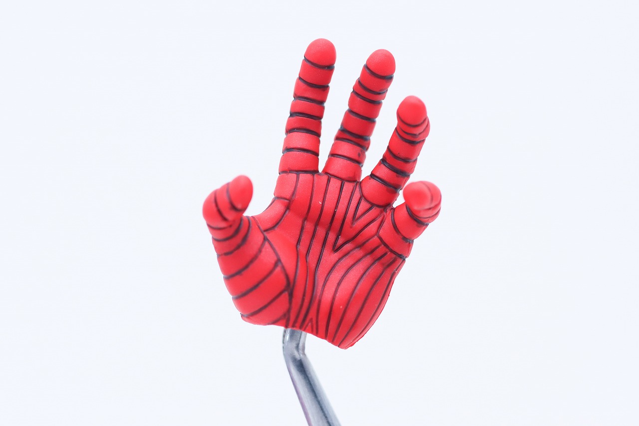 ホットトイズ　テレビ・マスターピース　東映版スパイダーマン　レビュー　付属品　手首