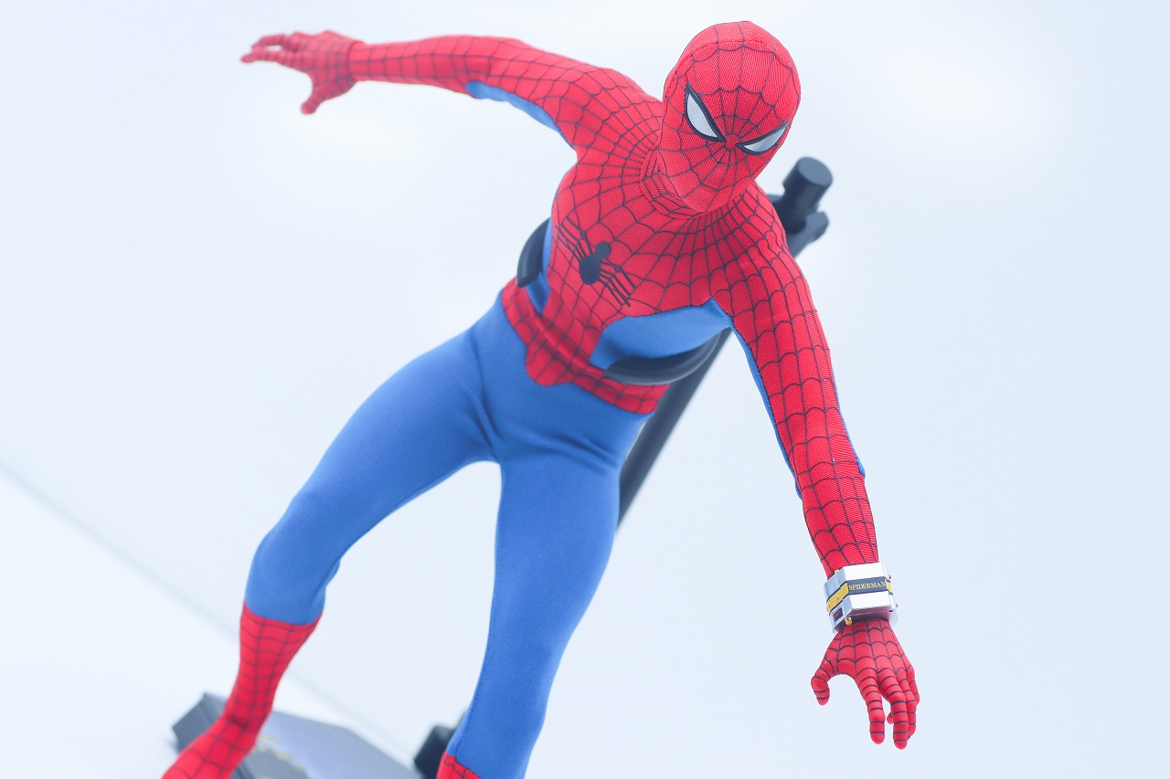 ホットトイズ　テレビ・マスターピース　東映版スパイダーマン　レビュー　アクション