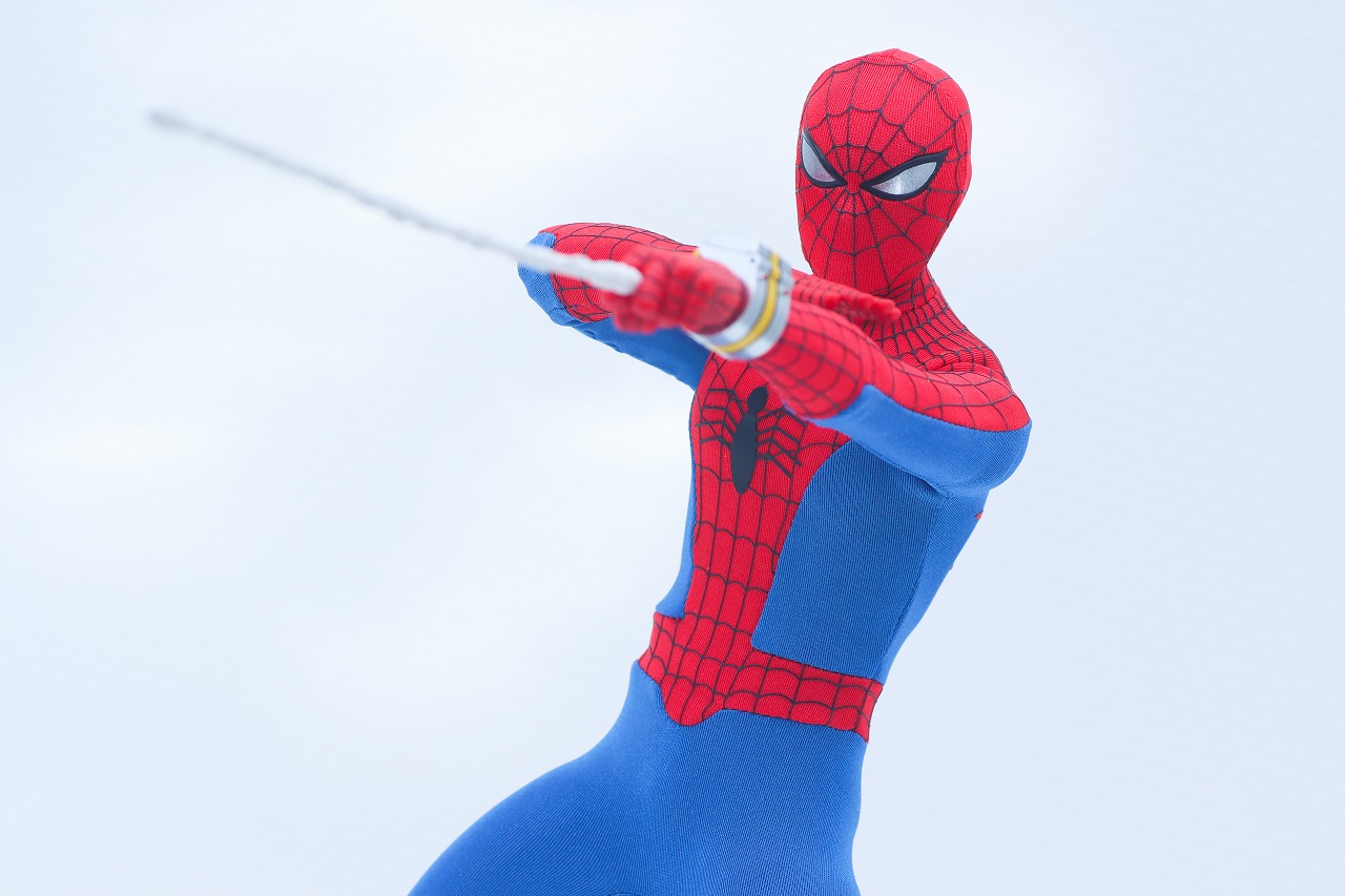 ホットトイズ　テレビ・マスターピース　東映版スパイダーマン　レビュー　アクション