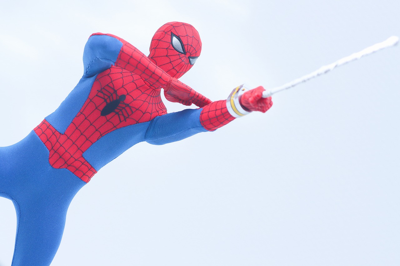 ホットトイズ　テレビ・マスターピース　東映版スパイダーマン　レビュー　アクション