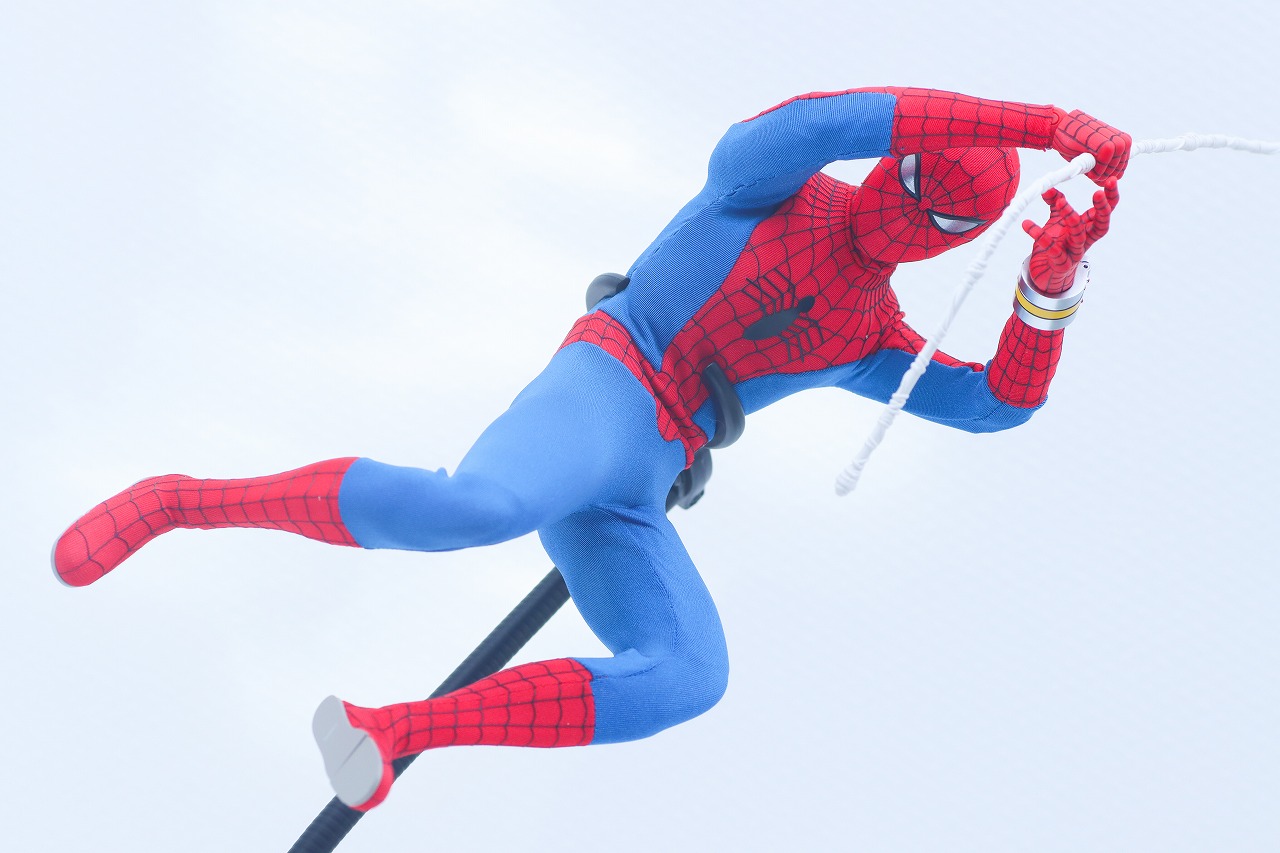 ホットトイズ　テレビ・マスターピース　東映版スパイダーマン　レビュー　アクション