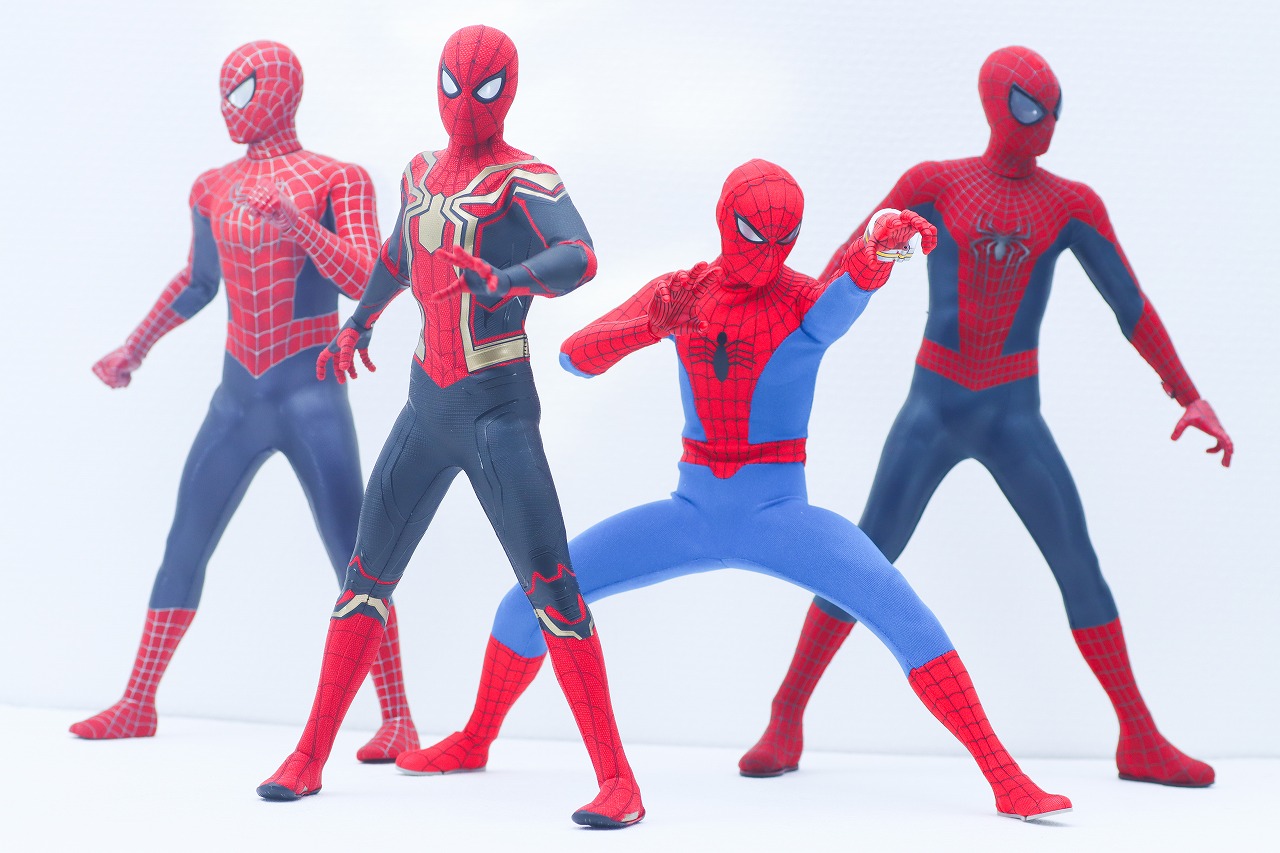 ホットトイズ　テレビ・マスターピース　東映版スパイダーマン　レビュー　アクション　インテグレーテッドスーツ　フレンドリー・ネイバーフッド・スパイダーマン　アメイジング・スパイダーマン　ムービー・マスターピース