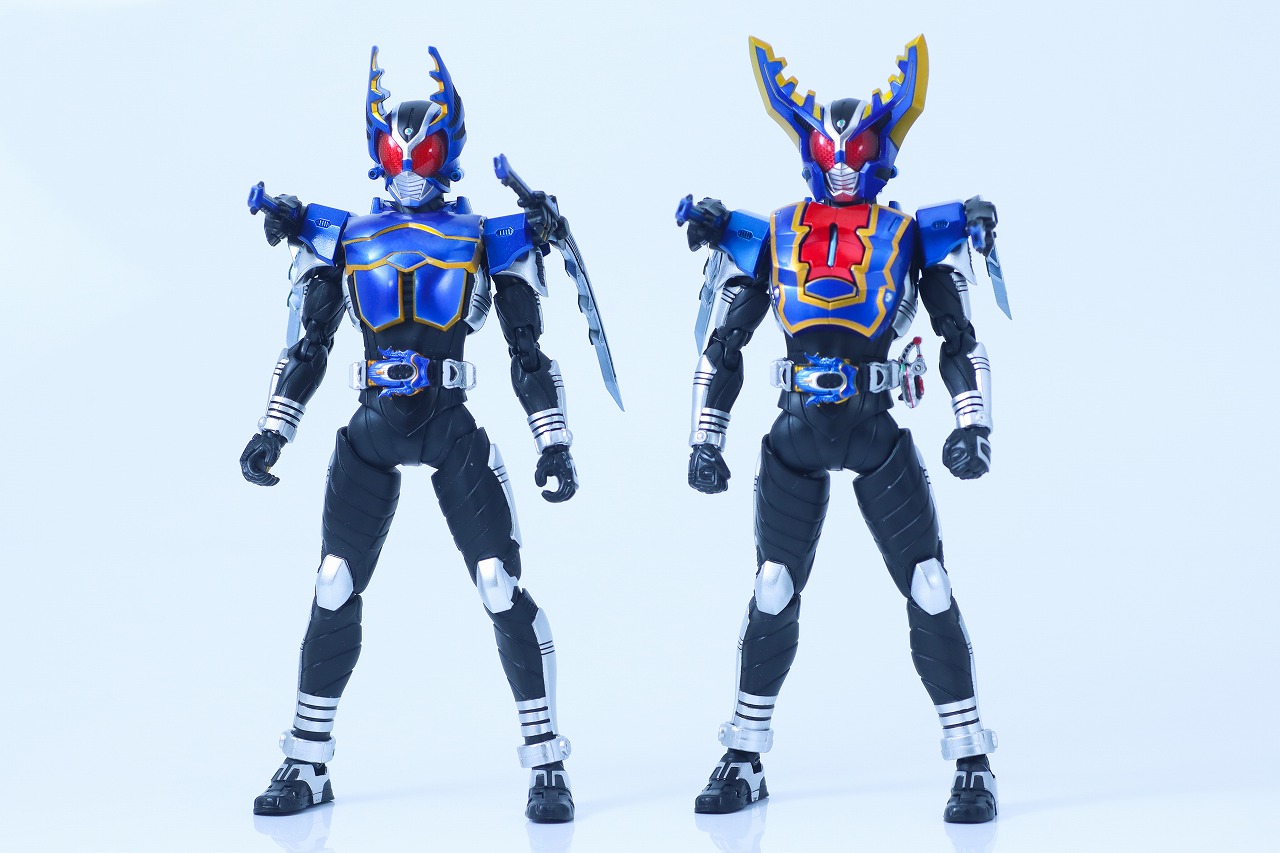 S.H.フィギュアーツ 真骨彫製法 仮面ライダーガタック ハイパーフォーム レビュー 比較 ライダーフォーム 真骨彫製法10周年版