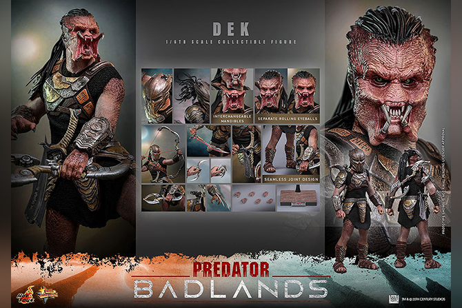 ホットトイズ新作!『プレデター:バッドランド』デクが26年12月発売!ティアとのセット版も