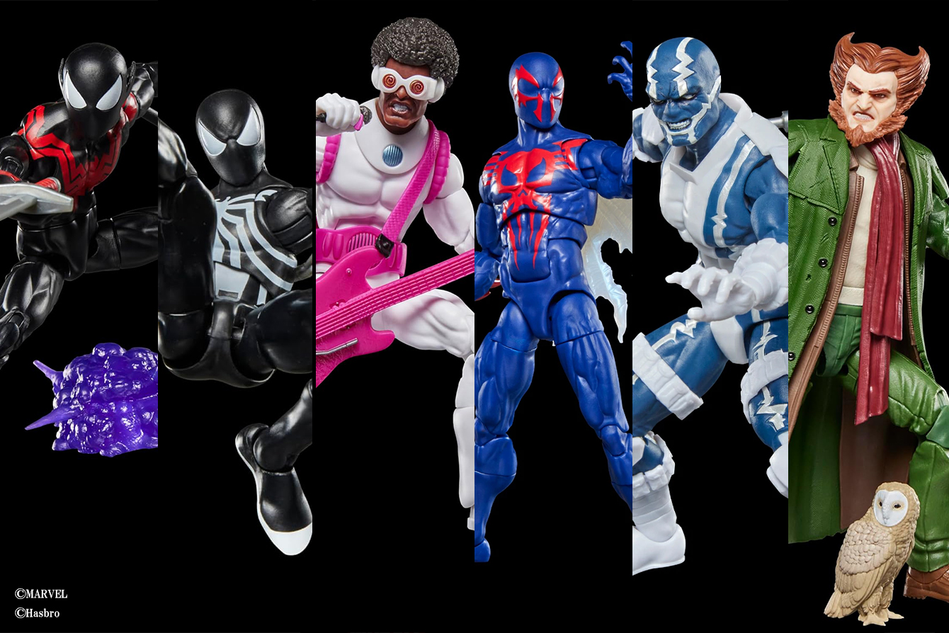 マーベルレジェンド新作！アンキャニィスパイダーマン＆スパイダーヴェノム＆スパイダーマン2099などが発売！