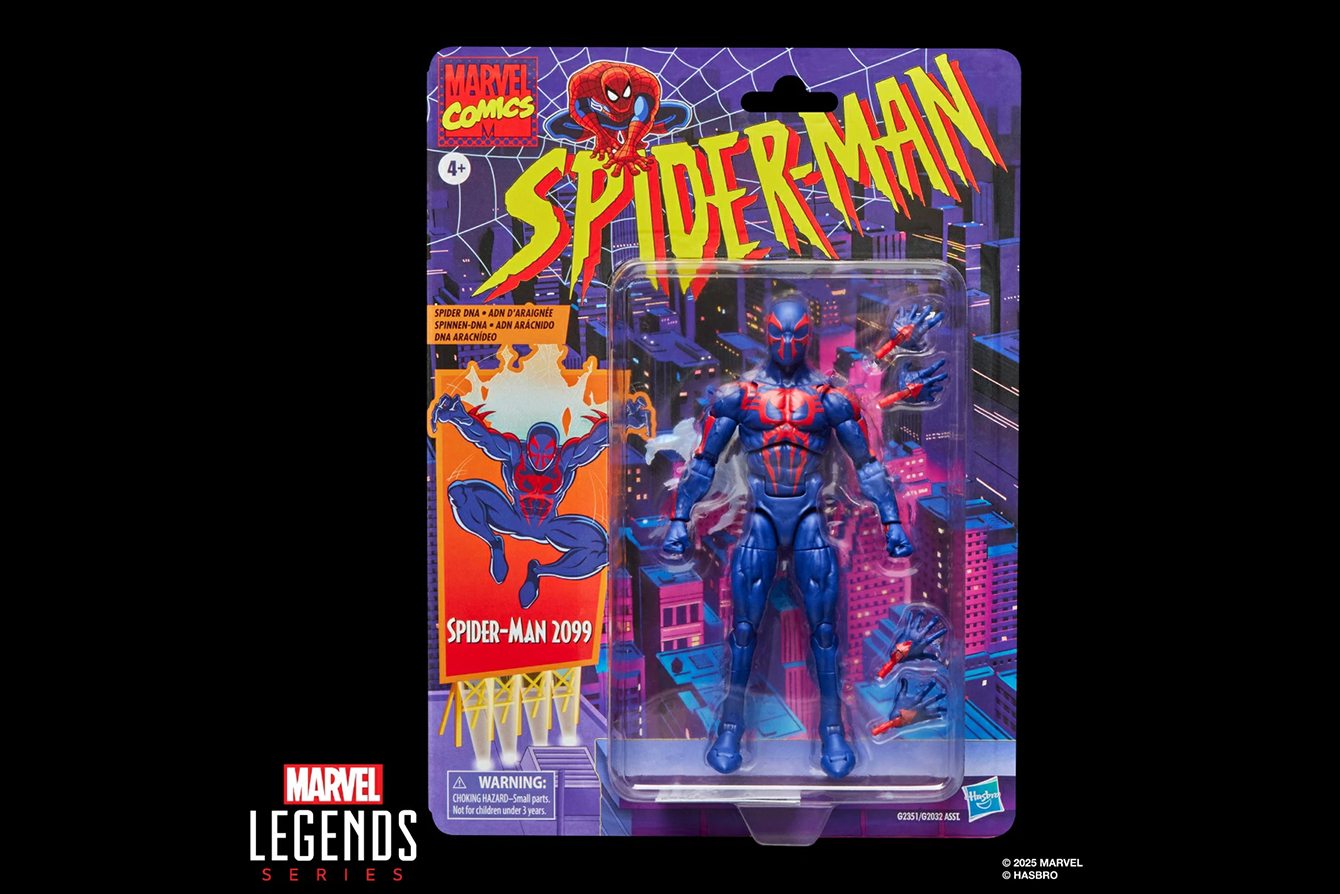 マーベルレジェンド スパイダーマン2099 レトロブリスターパッケージ