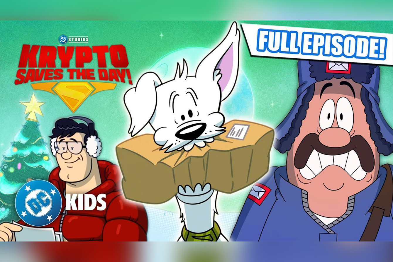 クリプト主人公の短編アニメ新作が公開される ー クリスマスを舞台にした『パッケージ・パンデモニウム』