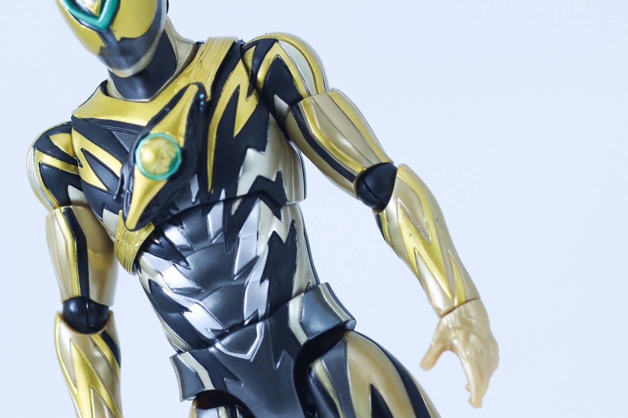 仮面ライダーアクションフィギュア　仮面ライダーゼッツ イナズマプラズマ　レビュー　本体