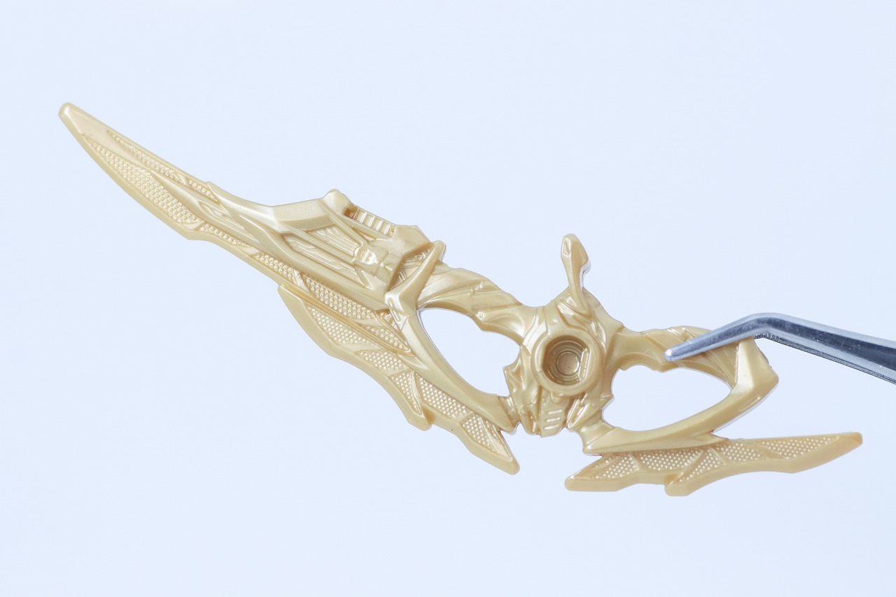 仮面ライダーアクションフィギュア　仮面ライダーゼッツ イナズマプラズマ　レビュー　付属品　イナズマブラスター　グレートソードモード