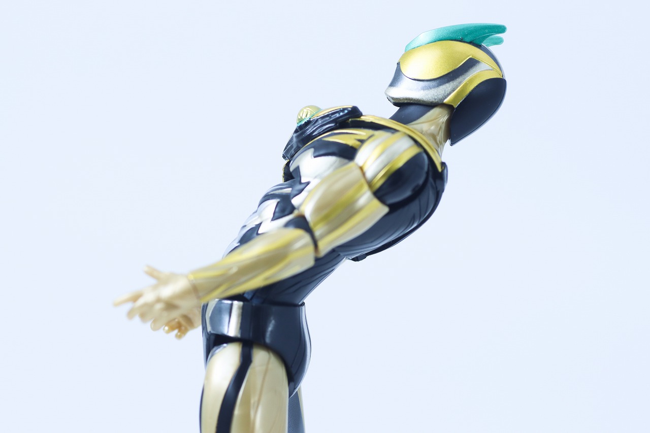 仮面ライダーアクションフィギュア　仮面ライダーゼッツ イナズマプラズマ　レビュー　可動範囲