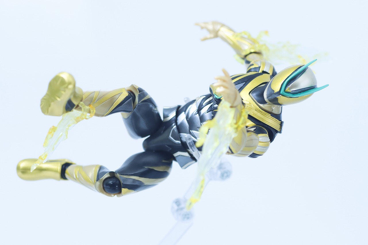 仮面ライダーアクションフィギュア　仮面ライダーゼッツ イナズマプラズマ　レビュー　アクション