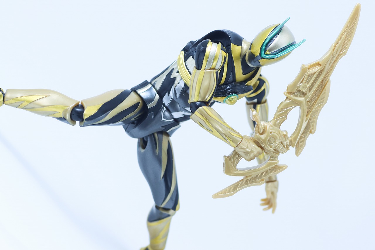 仮面ライダーアクションフィギュア　仮面ライダーゼッツ イナズマプラズマ　レビュー　アクション