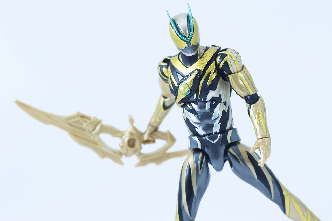 仮面ライダーアクションフィギュア　仮面ライダーゼッツ イナズマプラズマ　レビュー　アクション