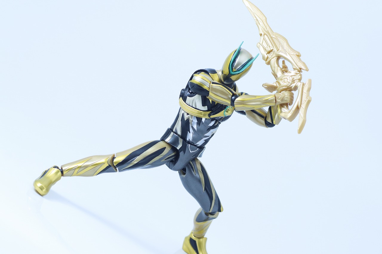 仮面ライダーアクションフィギュア　仮面ライダーゼッツ イナズマプラズマ　レビュー　アクション