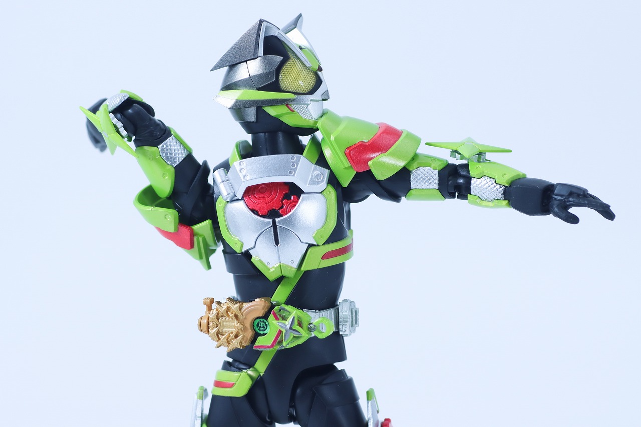 S.H.フィギュアーツ　仮面ライダータイクーン フィーバーニンジャフォーム　ケケラ　カエルの置物セット　レビュー　可動範囲